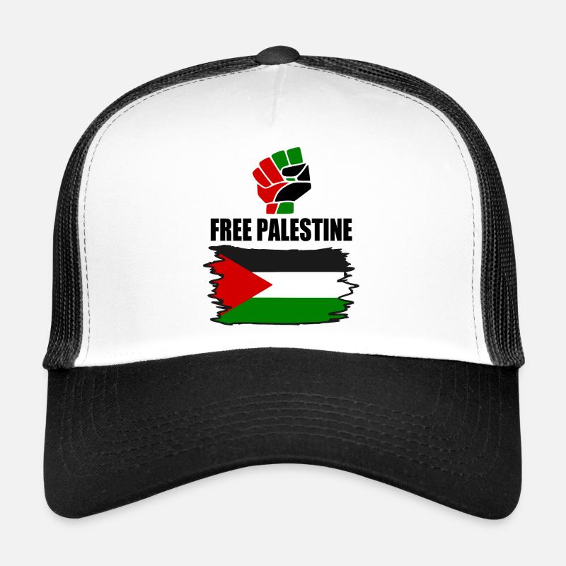 Free palestine Casquette trucker 