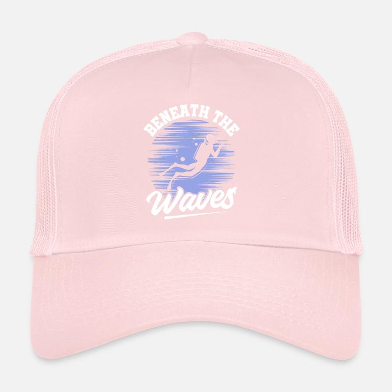 Tauchen, Gerätetauchen, Urlaub Meer Taucher Trucker Cap