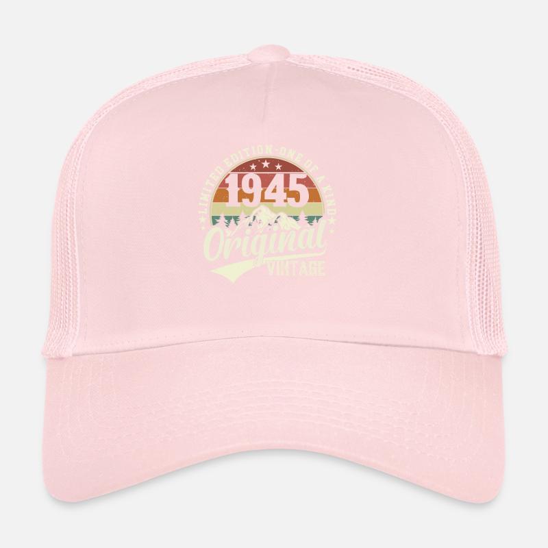 Geburtstag 79 Vintage Retro 1945 Trucker Cap
