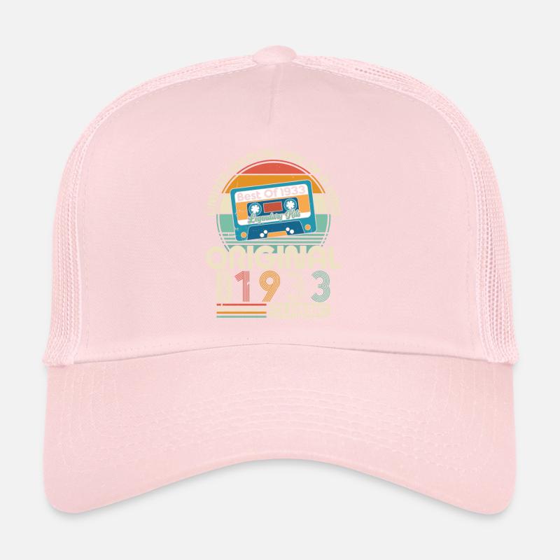 Millésime 1933 Anniversaire Casquette trucker 