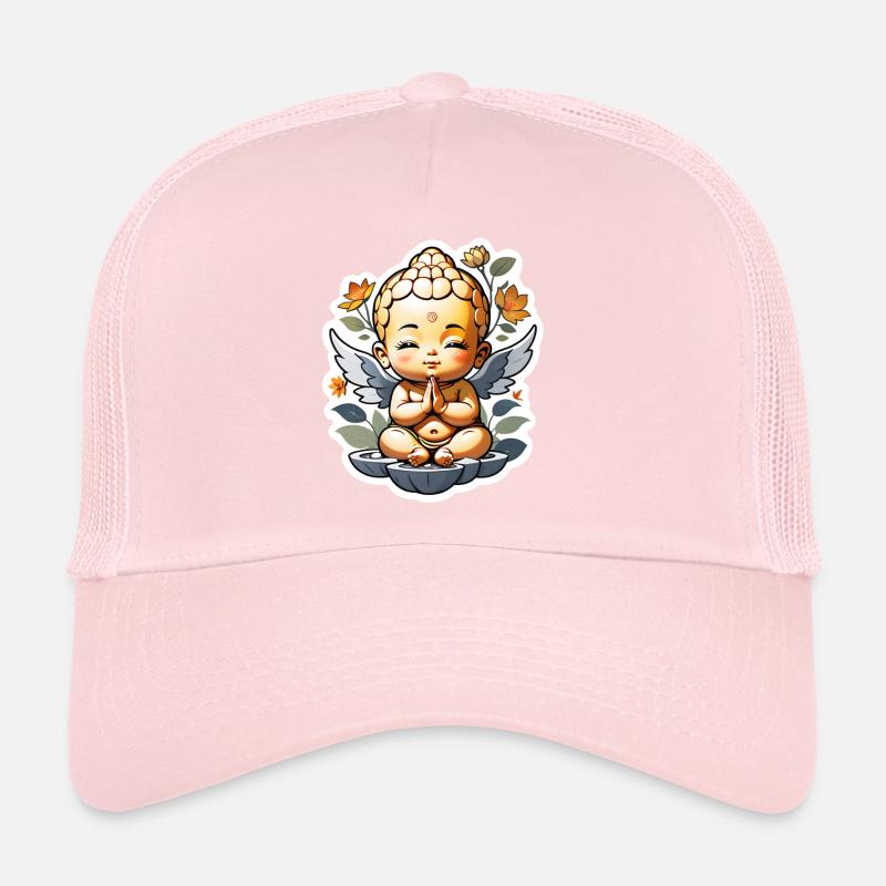 bébé Bouddha - meditation yoga relaxation Casquette trucker 