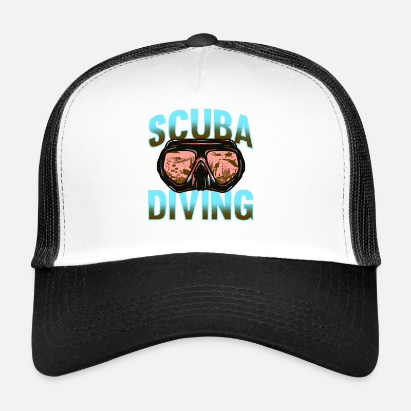 Plongée sous-marine, Plongée sous-marine, Vacances en mer Casquette trucker 