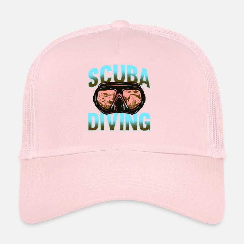 Plongée sous-marine, Plongée sous-marine, Vacances en mer Casquette trucker 