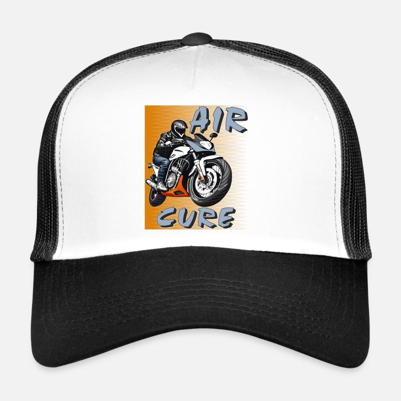 MOTORCYCLE AIR CURE Trucker Cap