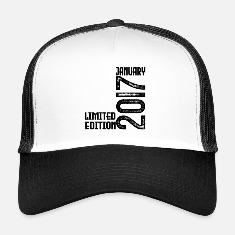 Cadeau Anniversaire Janvier 2017. January 2017. Casquette trucker 