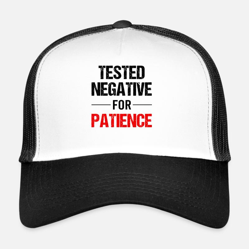 La patience - une vertu de force Casquette trucker 