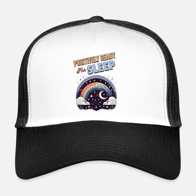 Positivity Rainbows Mindfulness Self-improvement Trucker Cap