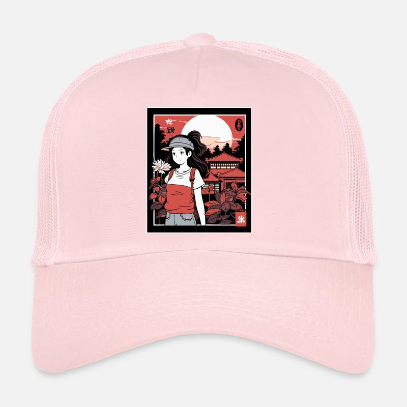 Grandir, Manga et Anime Filles Vacances Casquette trucker 
