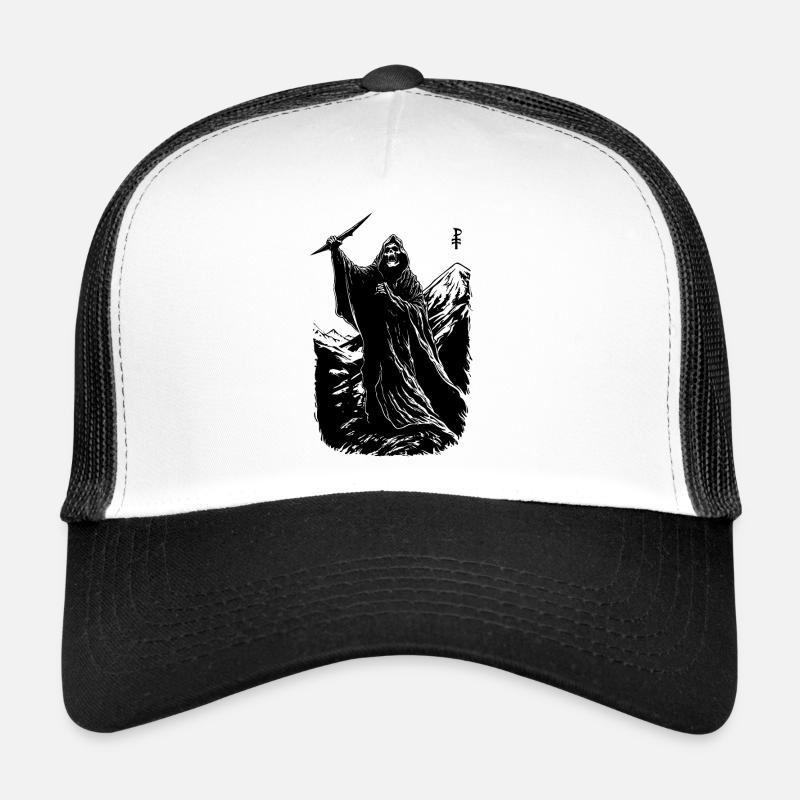 Faucheuse sur la montagne : Défi de provocation Casquette trucker 