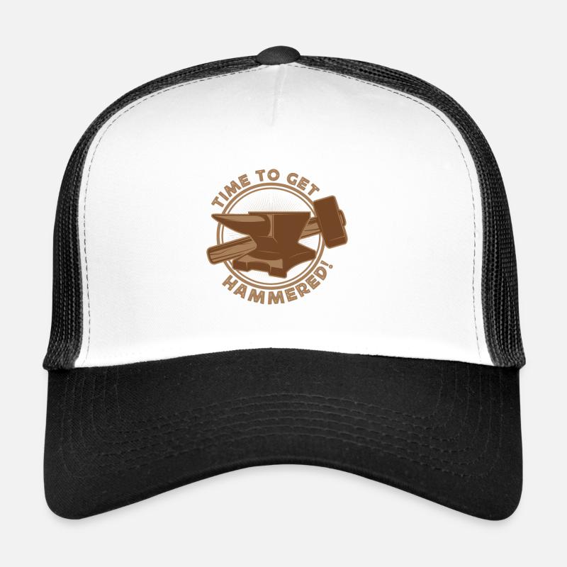 Metalsmith Time To Get Hammered Gift Idea Trucker Cap