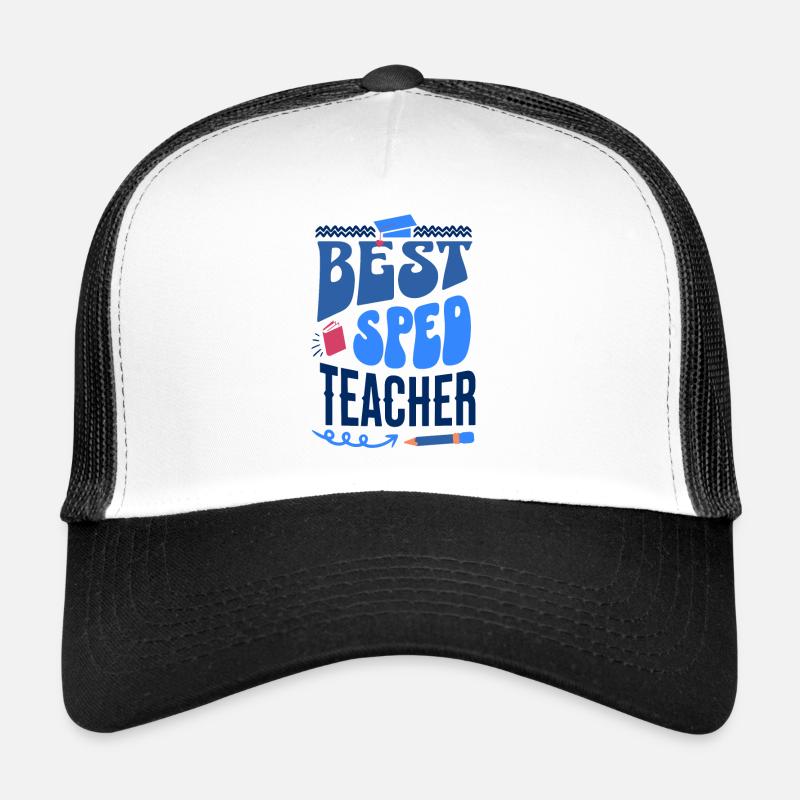 sped teacher Trucker Cap