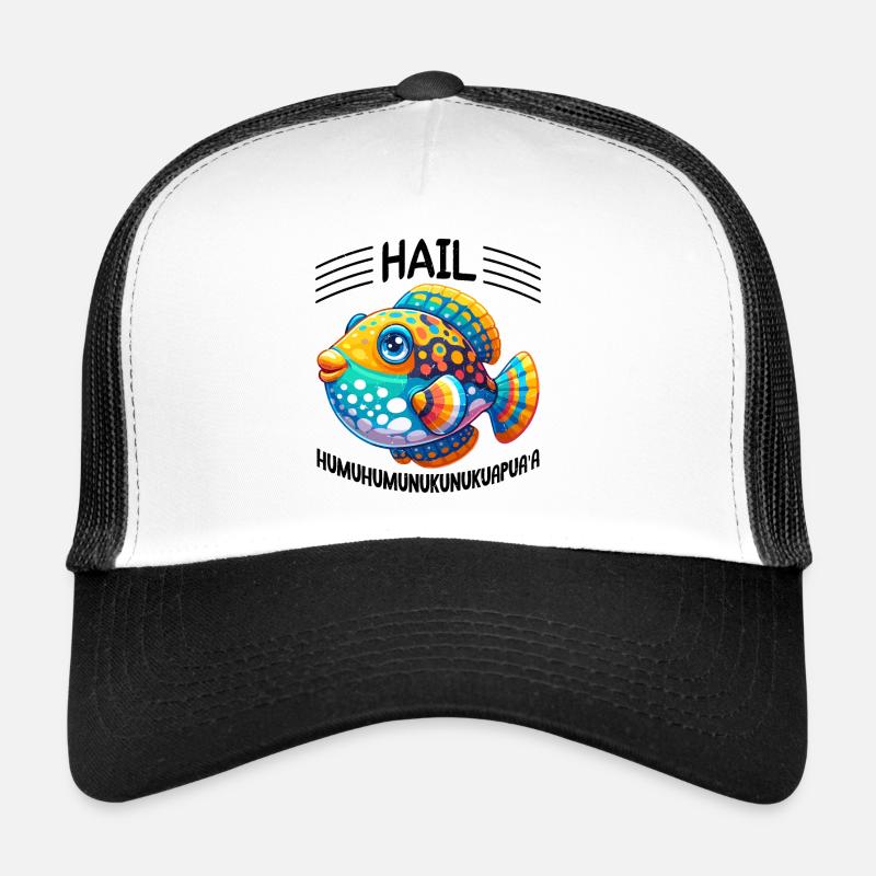 Humuhumunukunukuapua'a Reef Triggerfish Trucker Cap