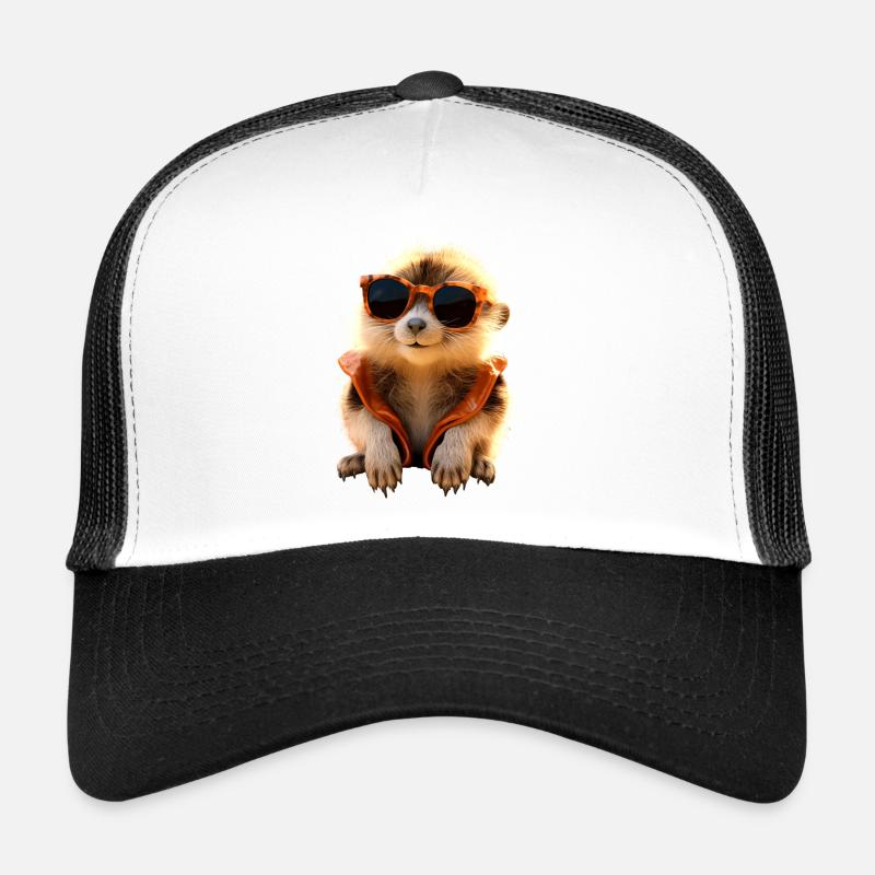 Erdmännchen Sonnenbrille Süßes Surikate Liebhaber Trucker Cap