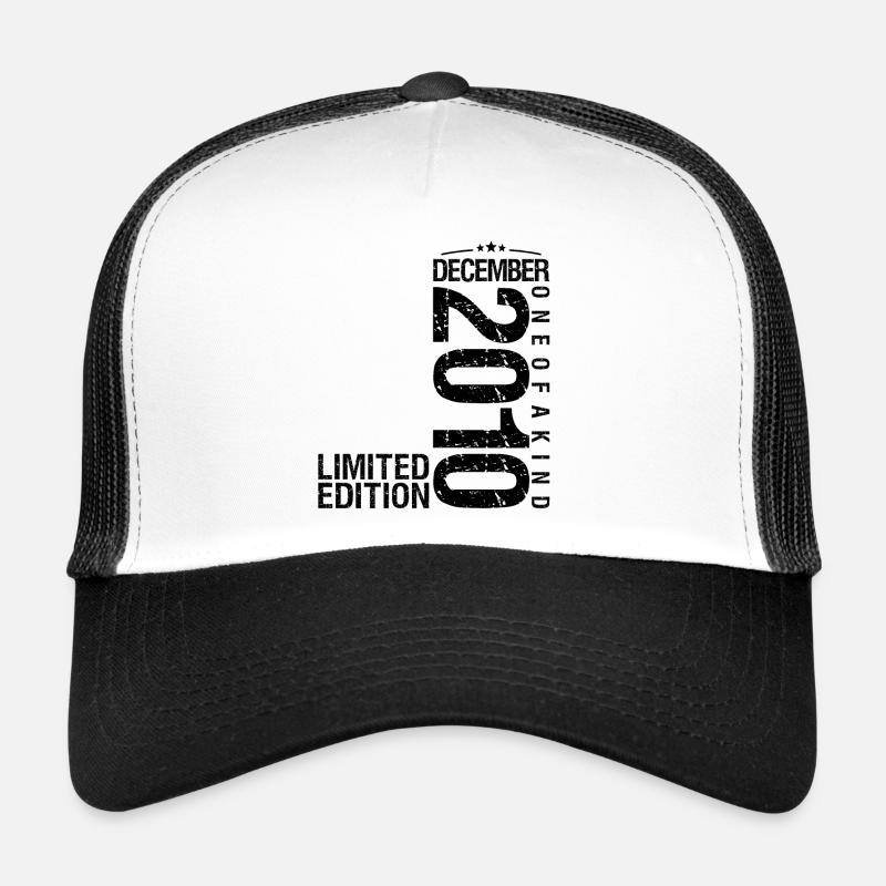 Birthday December 2010 December born in December Trucker Cap