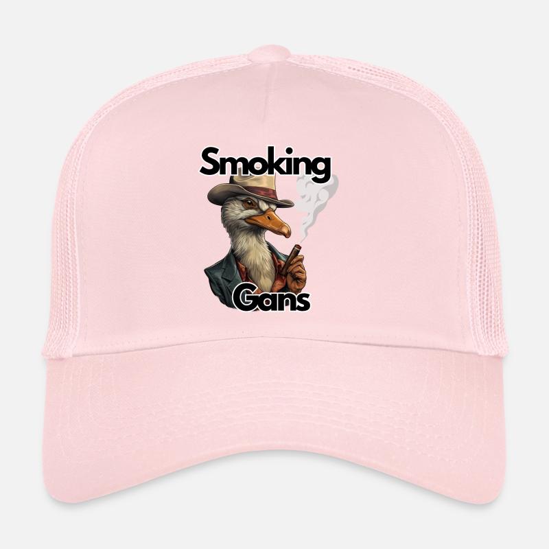 Tuxedo Goose, Humor, Fun Fun, Trucker Cap