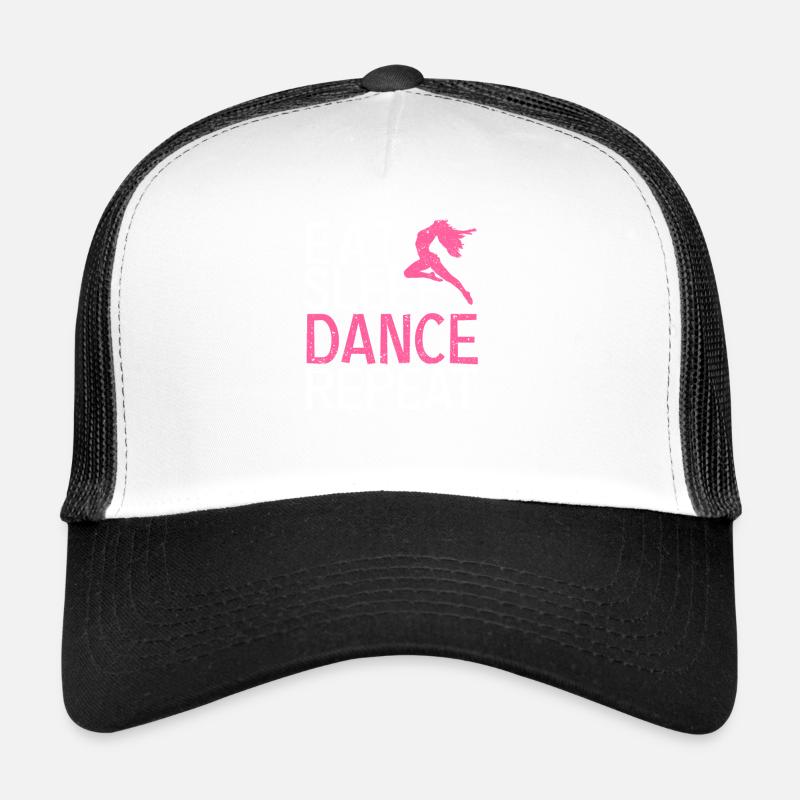 Manger Dormir Danse Répéter Drôle Amour Danse Professeur Casquette trucker 