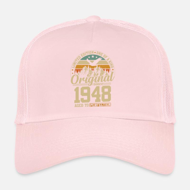 Millésime 1948 Anniversaire Casquette trucker 