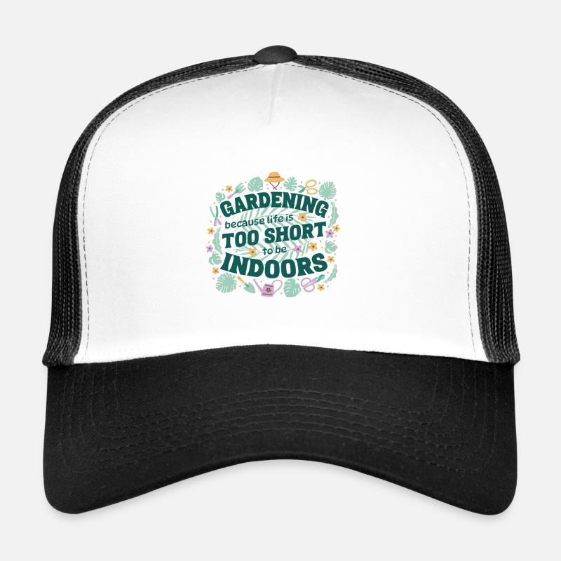 Bonheur de la main verte Casquette trucker 