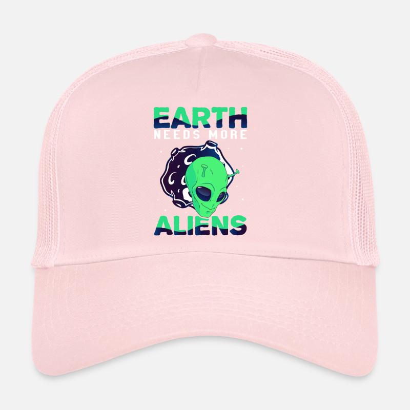 Alien, UFO, UAP, Space, Space Flying Object Trucker Cap