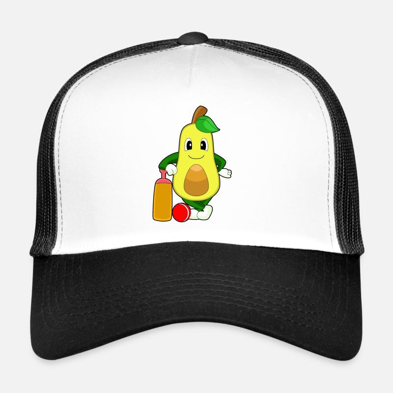 Batte de cricket Avocado Cricket Casquette trucker 