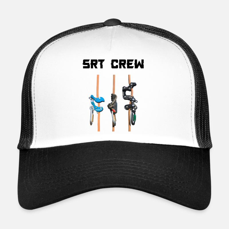SRT Crew - Trucker Cap - Weiß/Schwarz