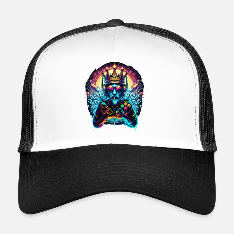 Trône du jeu – Roi du jeu Casquette trucker 