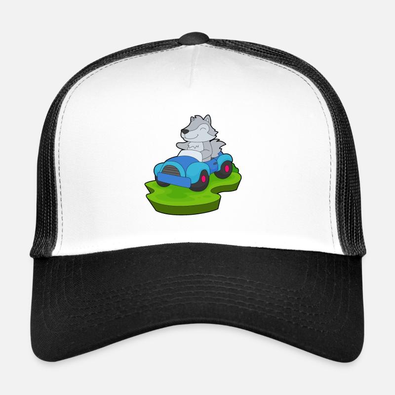 Voiture de loup Casquette trucker 