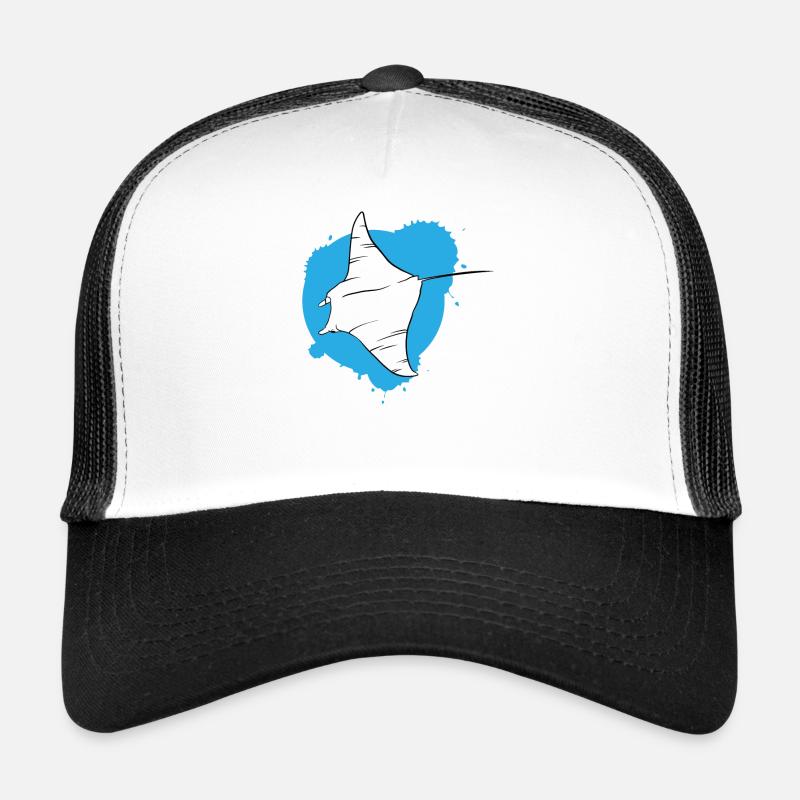Rayons dans le récif océanique cadeau Casquette trucker 