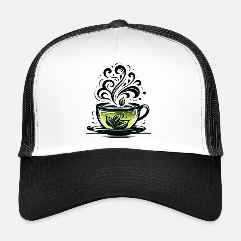 Tea Design - Trucker Cap - white/black