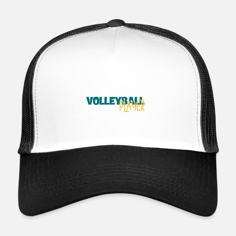 Volley Dive: Dynamic Player Duo Trucker Cap