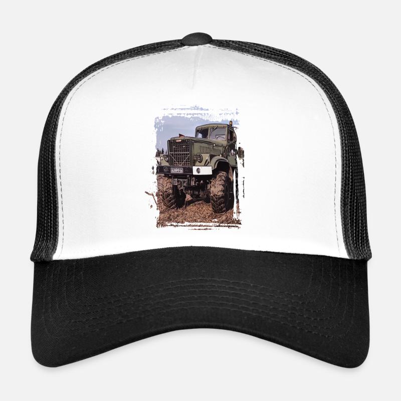 Camion KRAZ Casquette trucker 