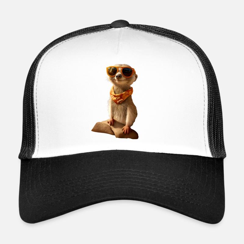 Erdmännchen Tierliebhaber Süßes Surikate Mangusten Trucker Cap