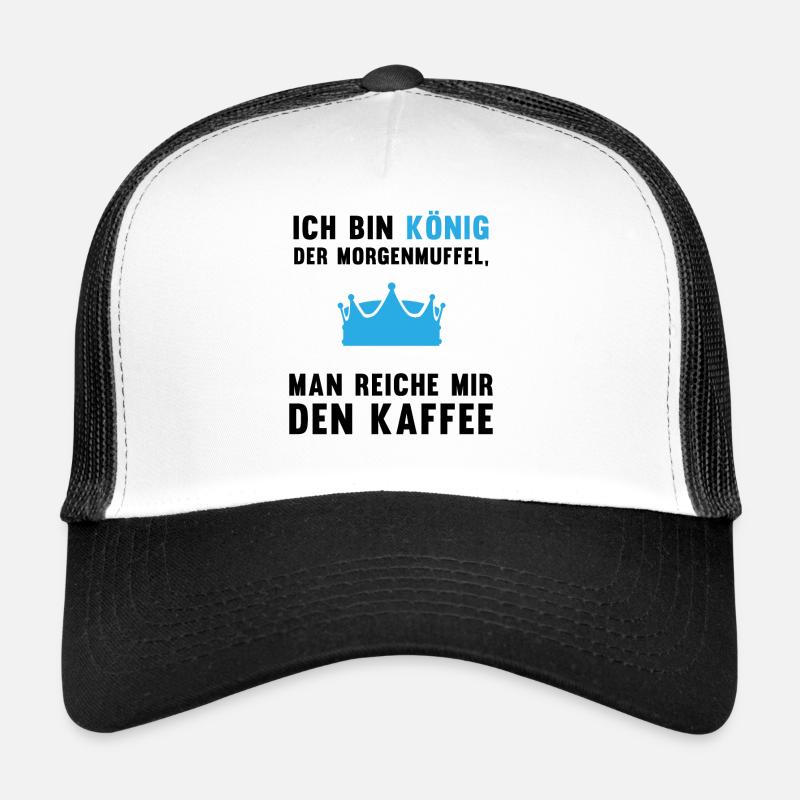 Morgenmuffel Kaffee-König Geschenkidee Trucker Cap