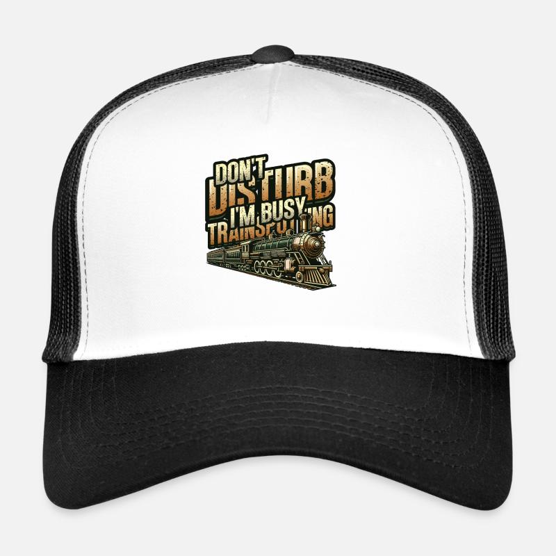 Trainspotting Train Lovers Trains Trucker Cap