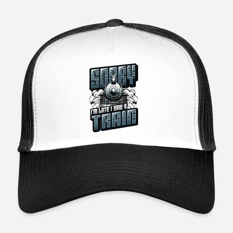 Trainspotting Train Lovers Trains Trucker Cap
