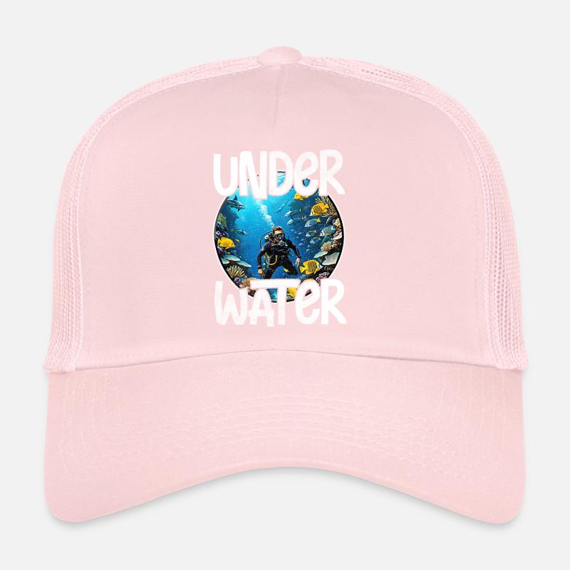 plongée sous marine Casquette trucker 