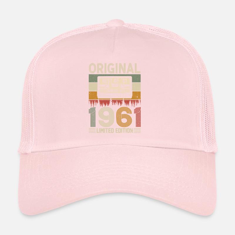 Vintage 1961 - Born as a legend Trucker Cap