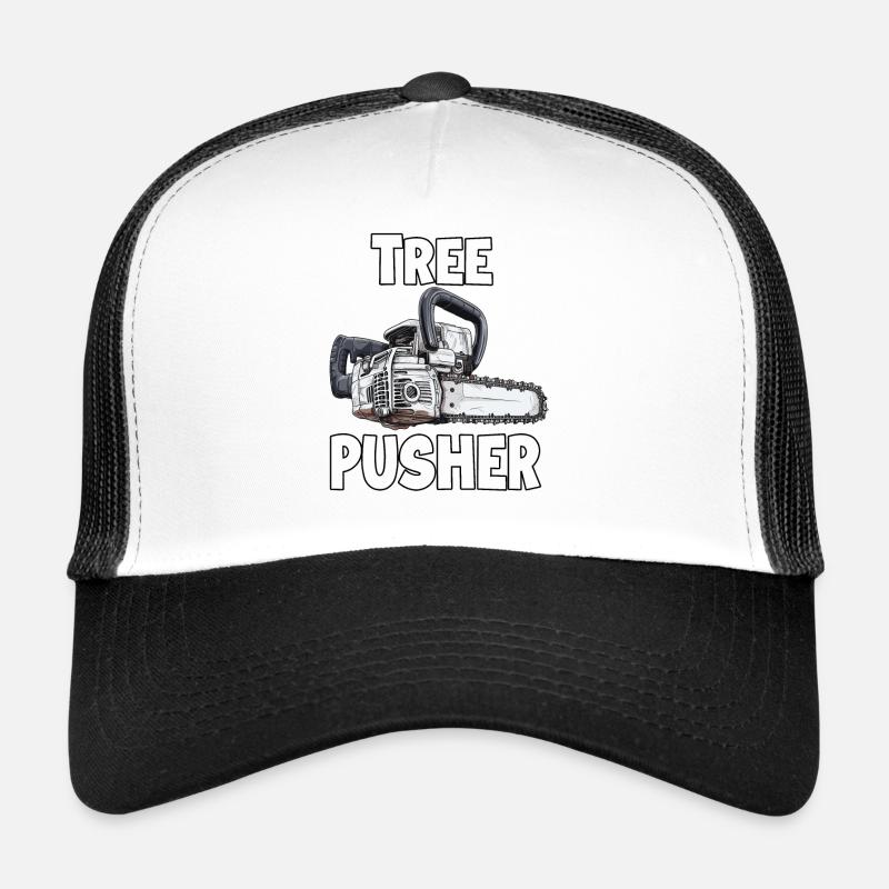 Tree pusher | Lumberjack T Forester | Funny Trucker Cap