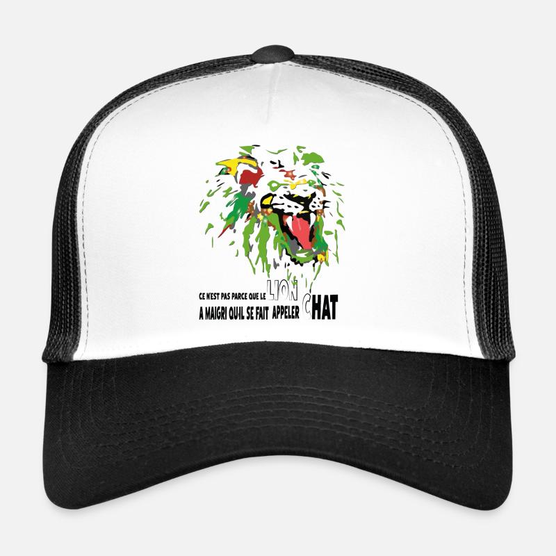 DIE Legende der Löwen - Trucker Cap - Weiß/Schwarz