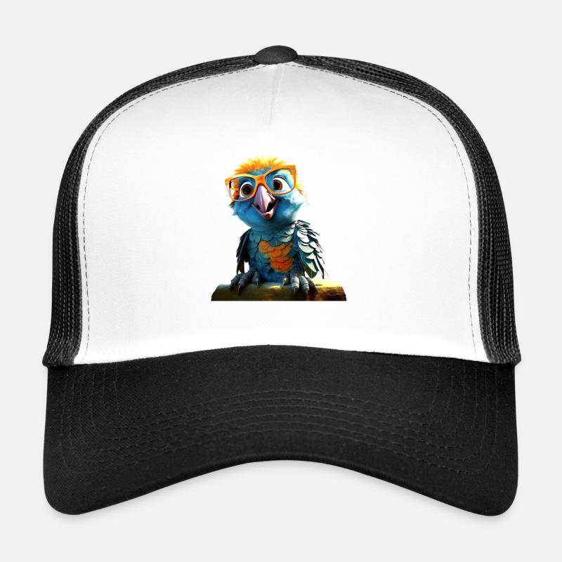 Perroquet Ara Perruche Cacatoès Perroquet Perroquets mignons Casquette trucker 