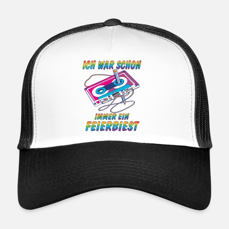 CASSETTE PARTY BEAST Casquette trucker 
