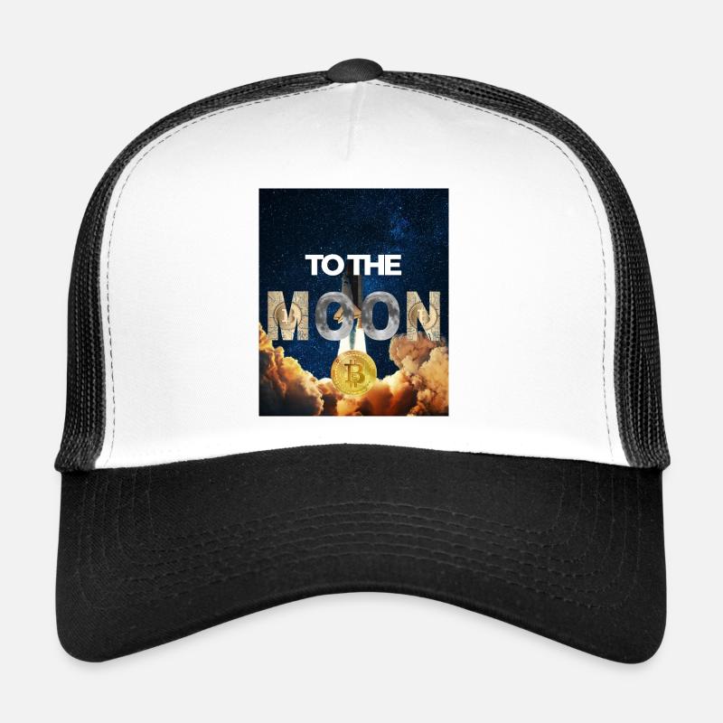 Bitcoin To the Moon -Variante 1 Trucker Cap