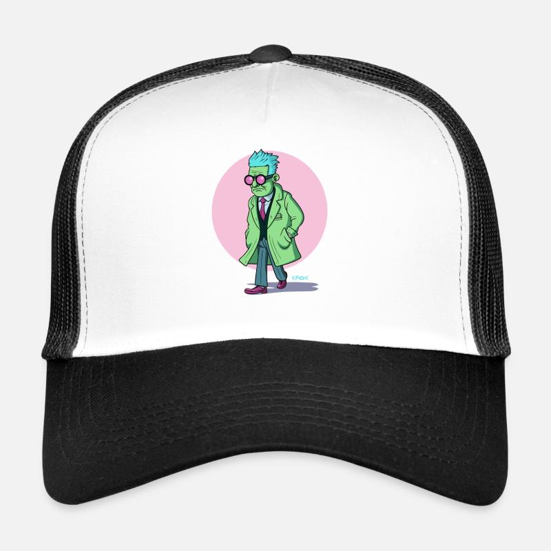 Der Kommissar - Trucker Cap - Weiß/Schwarz