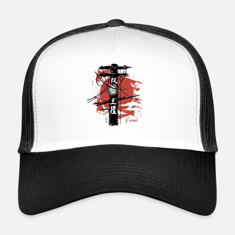 Poteau électrique japonais Casquette trucker 