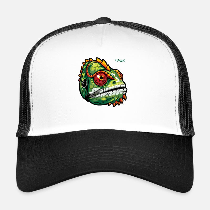 Lézard caméléon Casquette trucker 