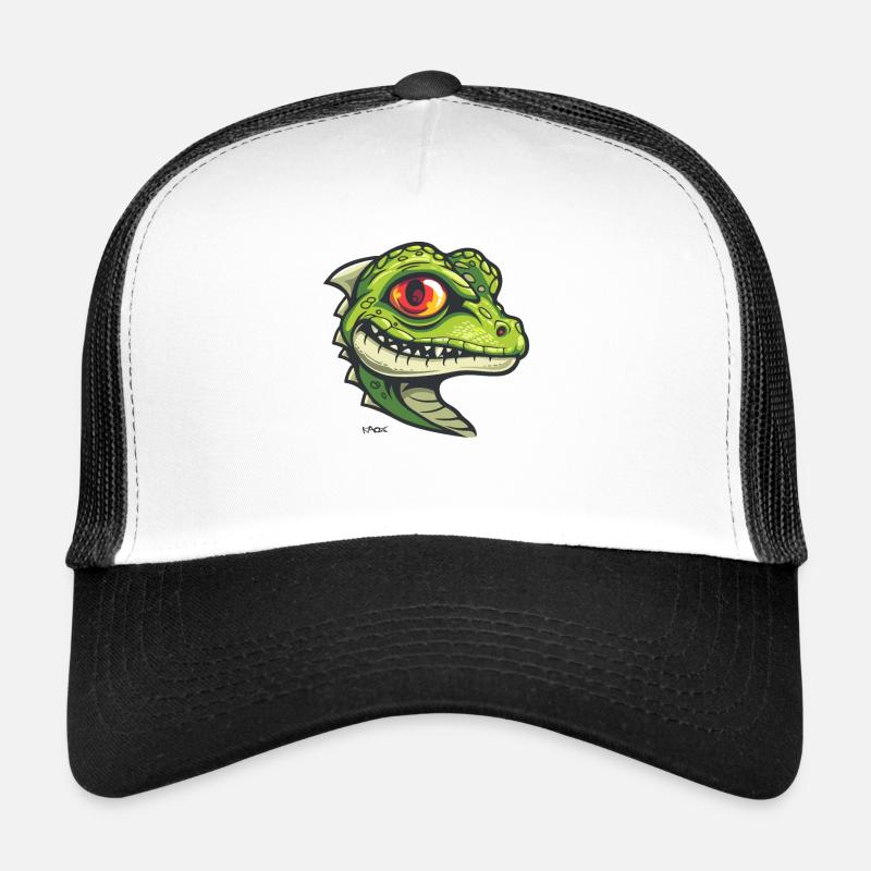 Kleine Drachen Echse Trucker Cap