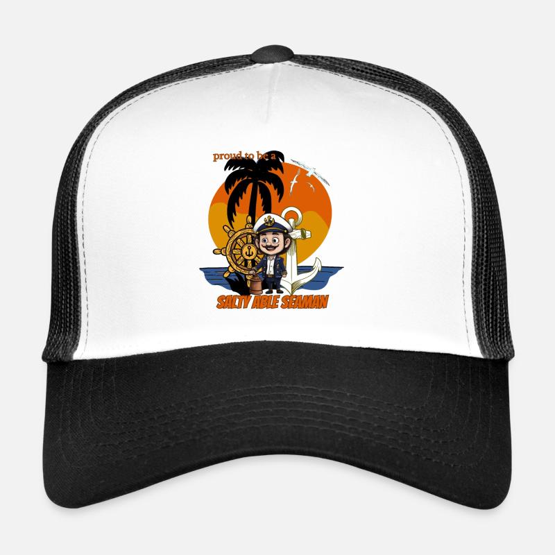 Salty able seaman Trucker Cap