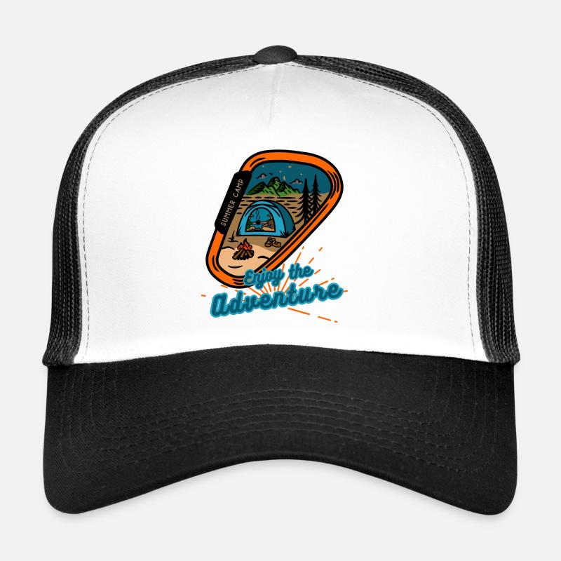 Aventure de camp d’été : Profitez Casquette trucker 