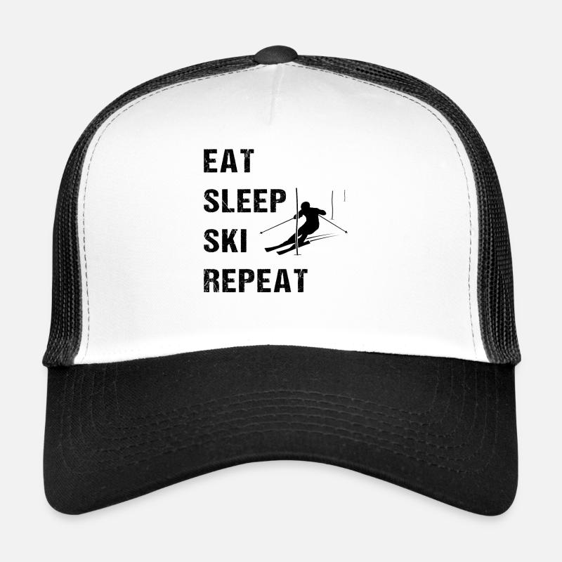 Ski-Slalom-Lebenszyklus Trucker Cap