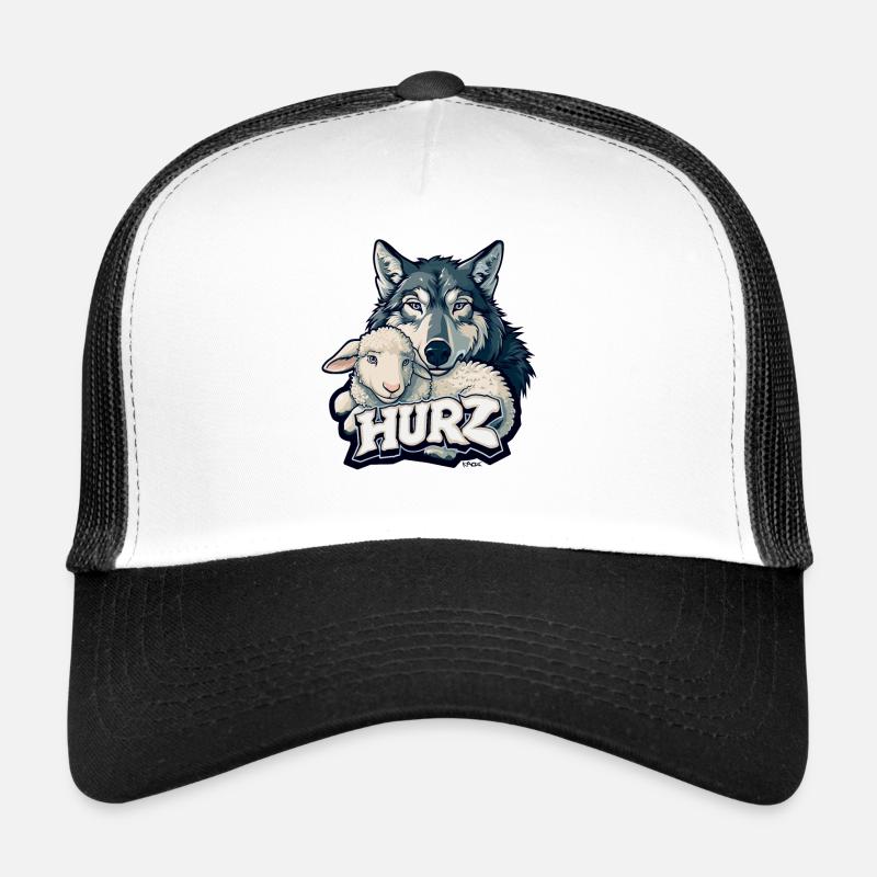 Hurz, der Wolf das Lamm Trucker Cap